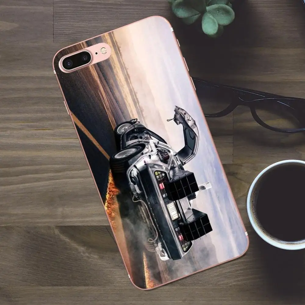 Bixedx Delorean Car Back To The Future Retro для Apple iPhone 4 4S 5 5C SE 6 6S 7 8 Plus X Galaxy A3 A5 J1 J2 J3 J5 J7 2017 | Мобильные