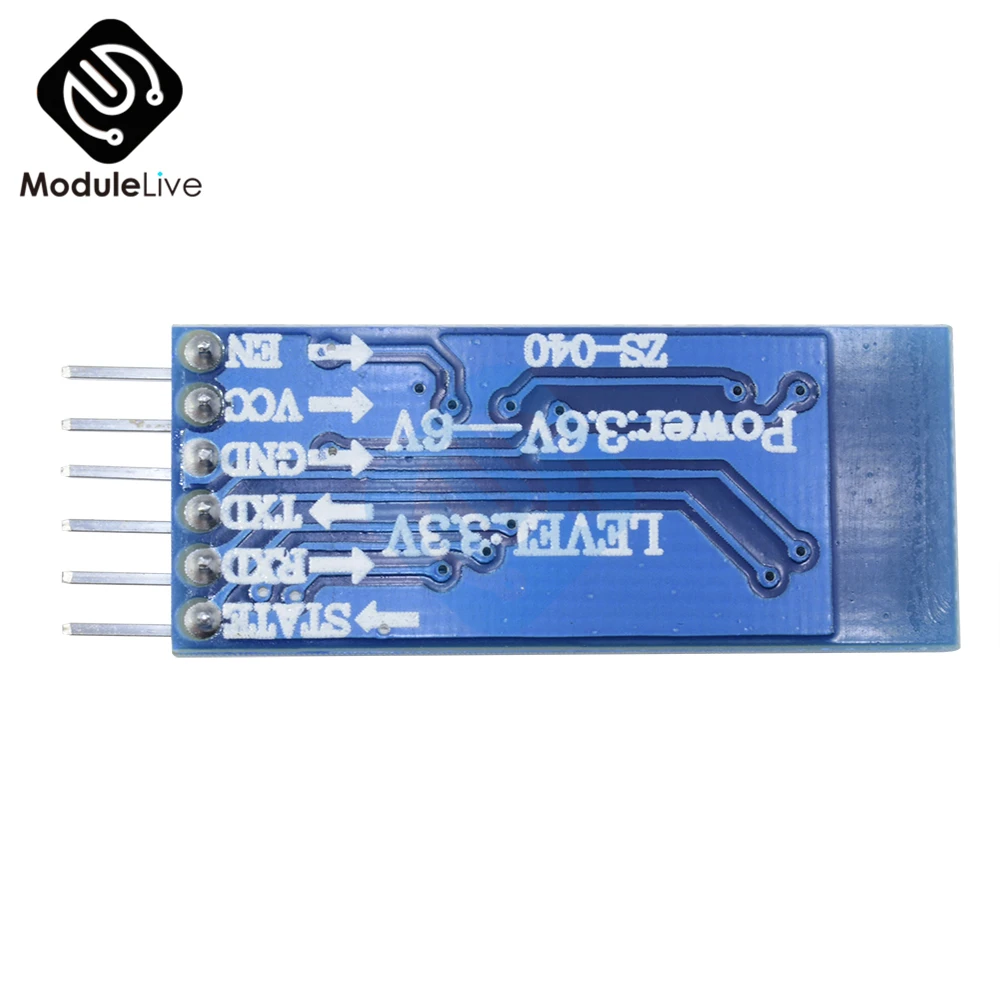 BLE Bluetooth 4 0 Замена HM-10 CC2540 CC2541 6Pin Серийный беспроводной модуль DC 5V мощность для Arduino