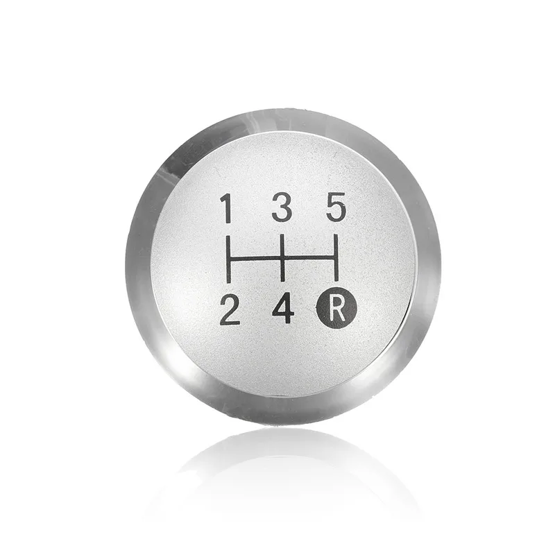 5 Speed 5 скоростей/6 скоростей Хромированная ручка переключения рулевого механизма автомобиля крышка крышки для Toyota Auris 2007 2008 2009 Авто запасные части - Название цвета: 5 Speed