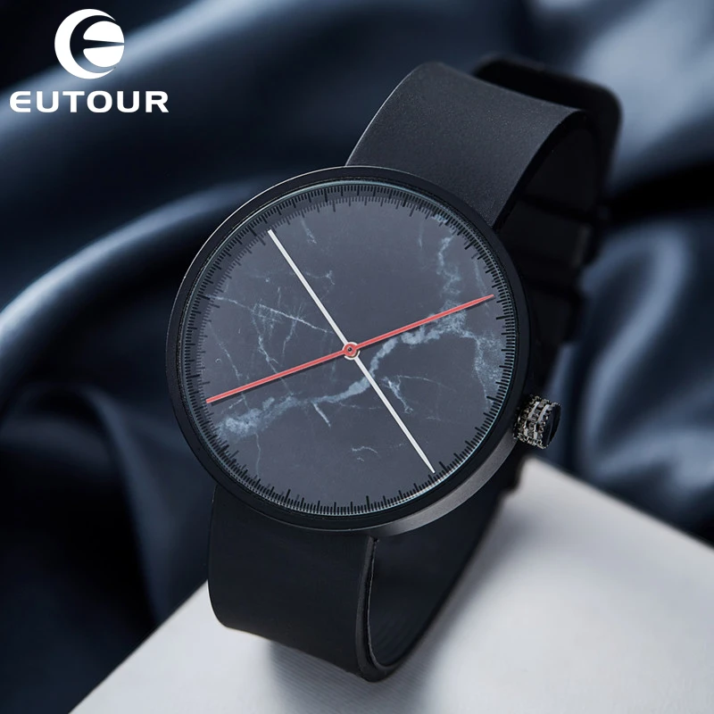 2017 eutour брендовые Роскошные Спортивные кварцевые часы 3ATM водонепроницаемые
