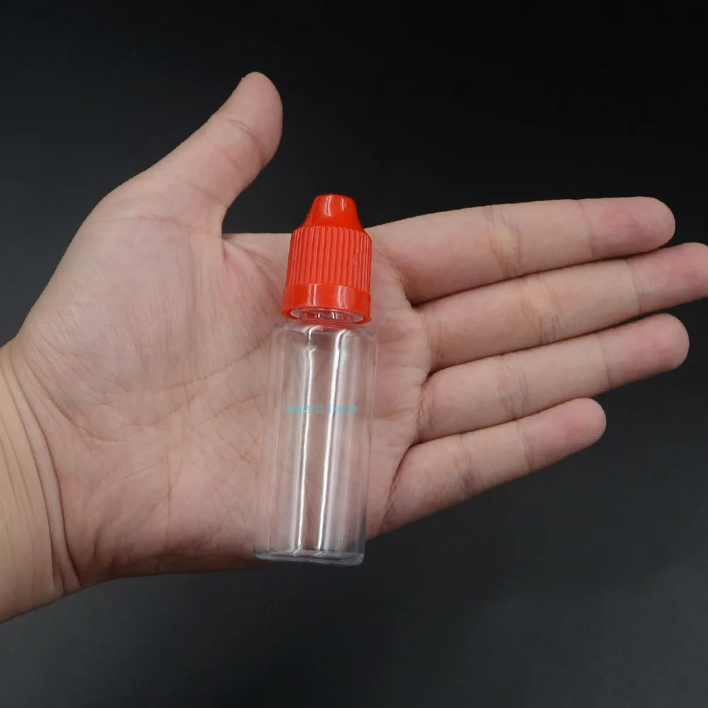 10 шт. 20 мл микс 7 цветов пустая пластиковая Пипетка бутылка для крема кожи глаз