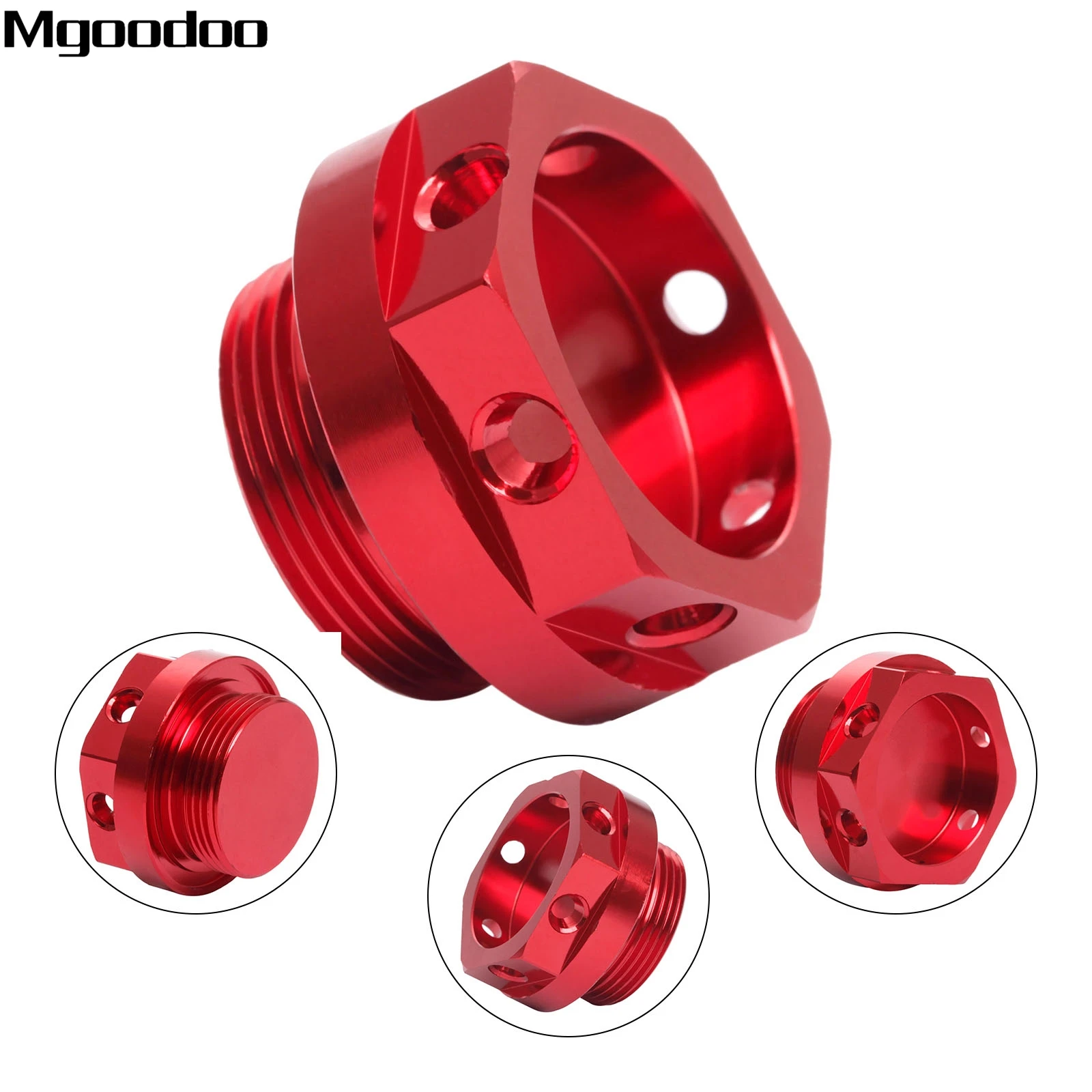 Алюминиевая крышка для наполнителя масла двигателя мотоцикла Mgoodoo CNC масляного