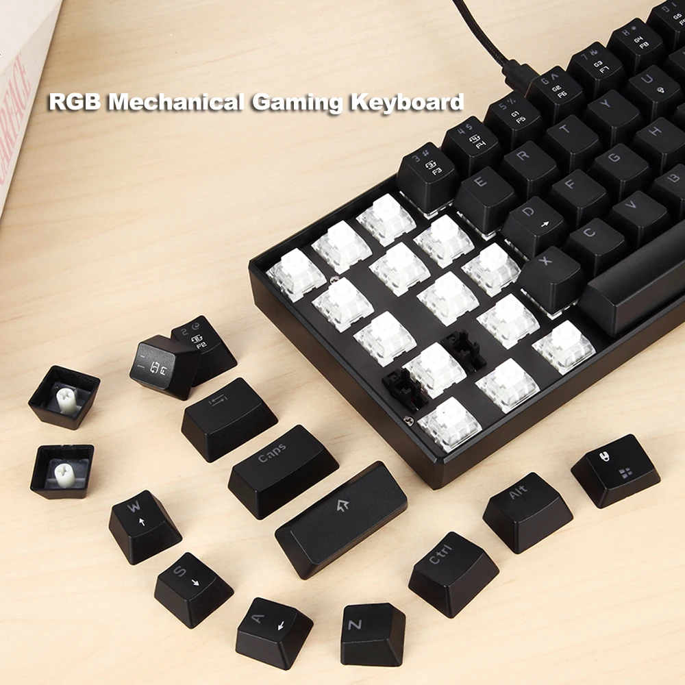 Механическая игровая клавиатура MOTOSPEED CK61 RGB Kailh BOX синие переключатели с 61