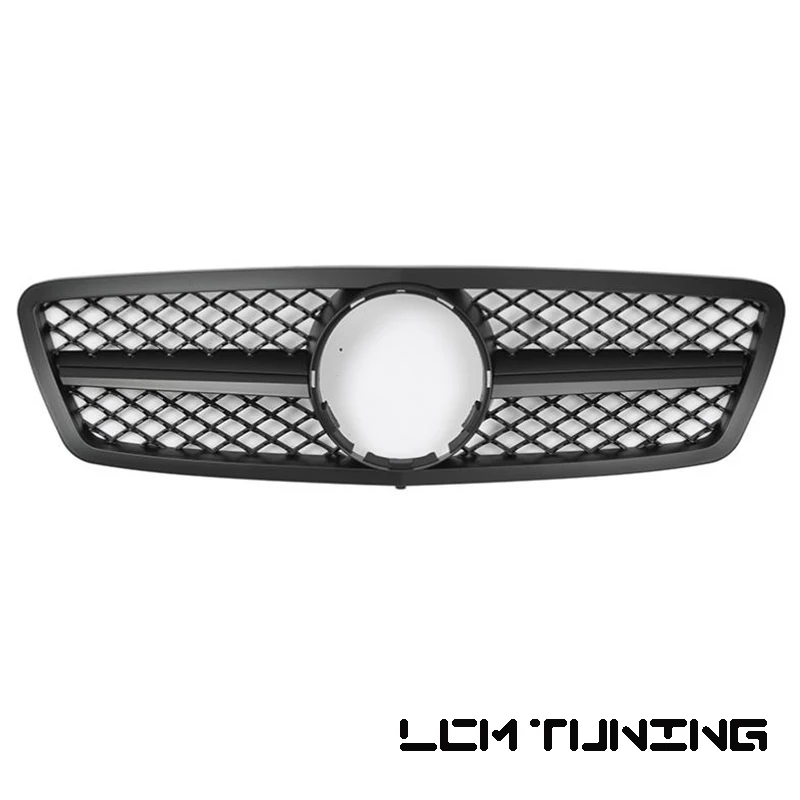SL стиль ABS пластиковый передний бампер гоночная решетка для Mercedes Benz C-Class W203 00 01 02 03