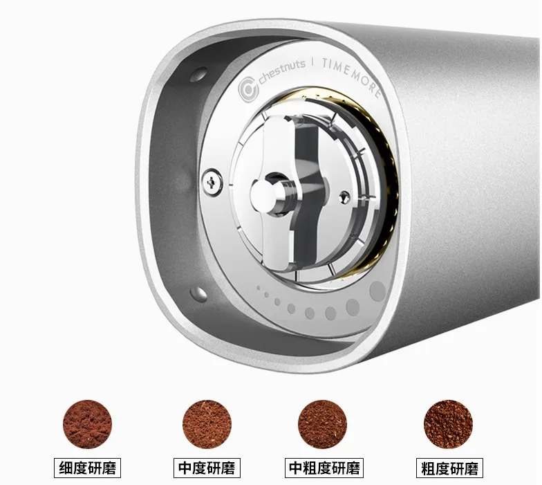 Timemore Chestnut G1 Handle coffee grinder aerolite portable steel grinding core High quality handle design manual coffee mill