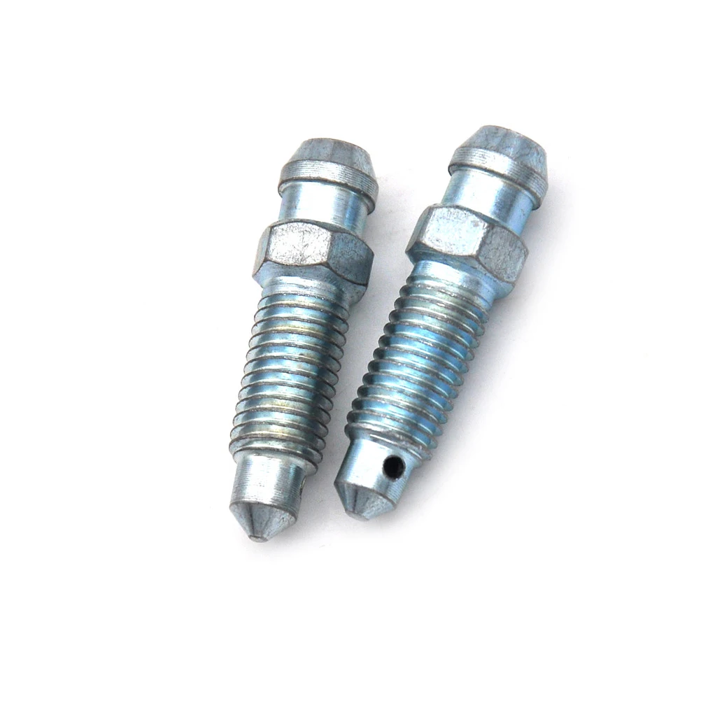 4pcs M7 x 1.0mm Motorcycle Bike Brake Braking Caliper Steel Bleed Screw Nipple New | Обустройство дома