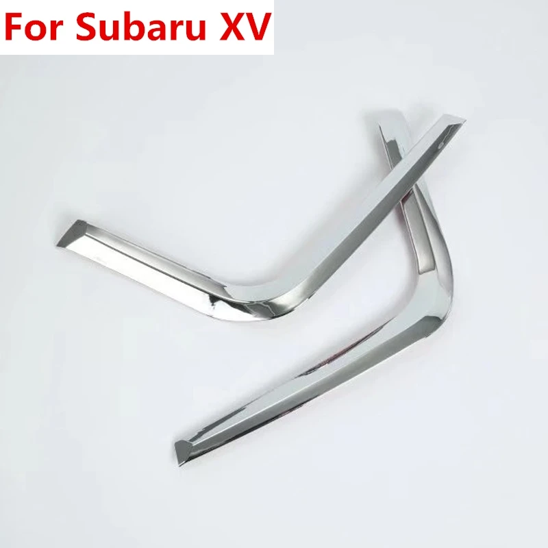 Новый для Subaru XV 5 дверей 2017 - 2021 ABS Хром Внешний передние противотуманные фары