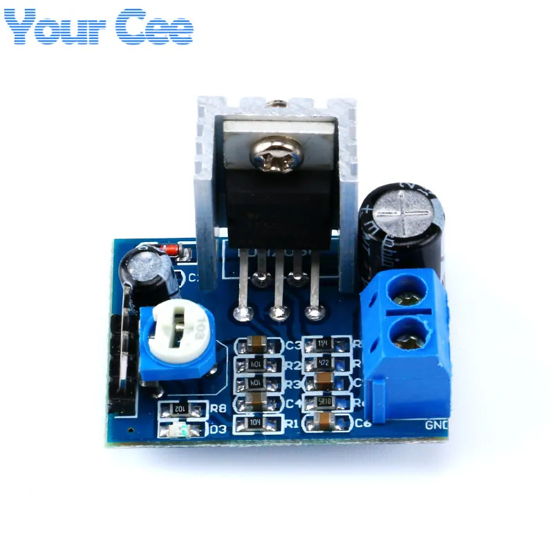 2 шт. 6 12 В один источник питания Плата усилителя звука модуль TDA2030A TDA2030|board