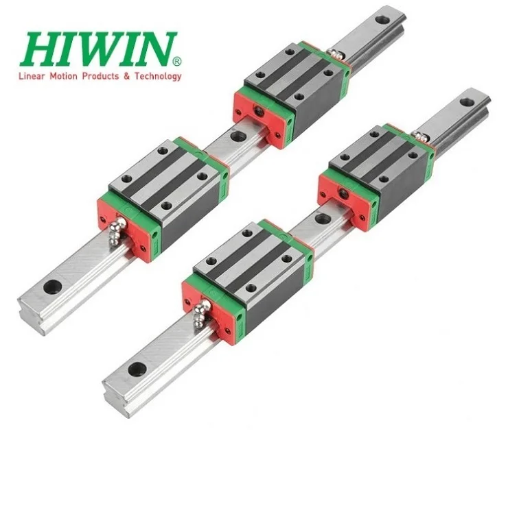 2 шт. 100% оригинальные новые Hiwin HGR15 -L 1000 мм линейные направляющие/рельсы + 4 HGH15CA