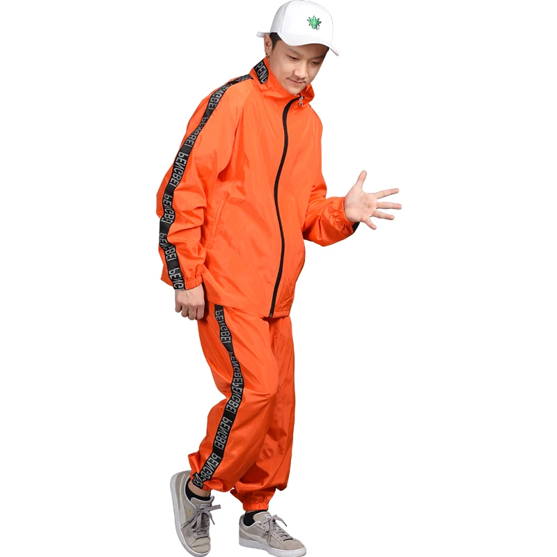 Светоотражающий костюм из куртки и брюк повседневная школьная форма в стиле