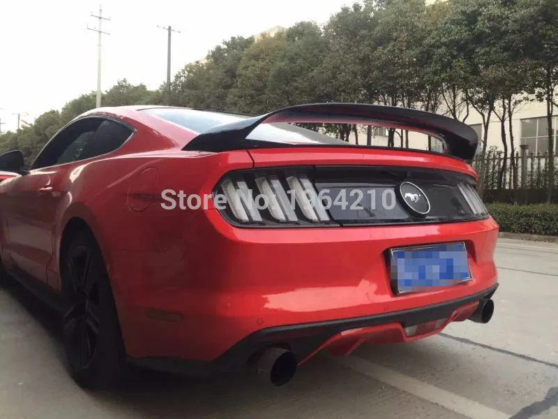 Автомобильный Стайлинг АБС пластик Неокрашенный задний багажник задняя крыша