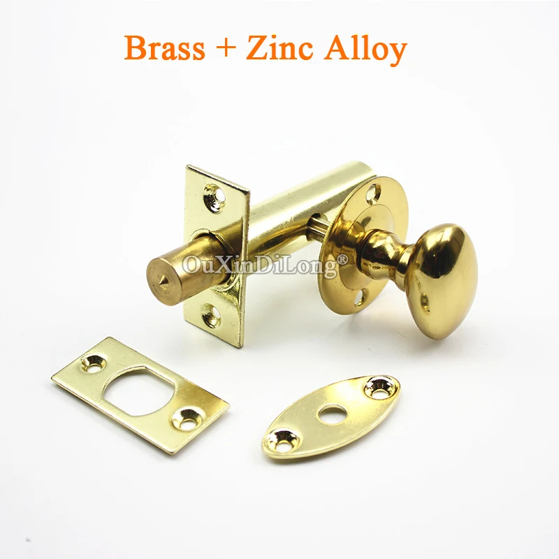 Совершенно новый 2 шт./лот Невидимый дверной замок труба хороший медный сердечник