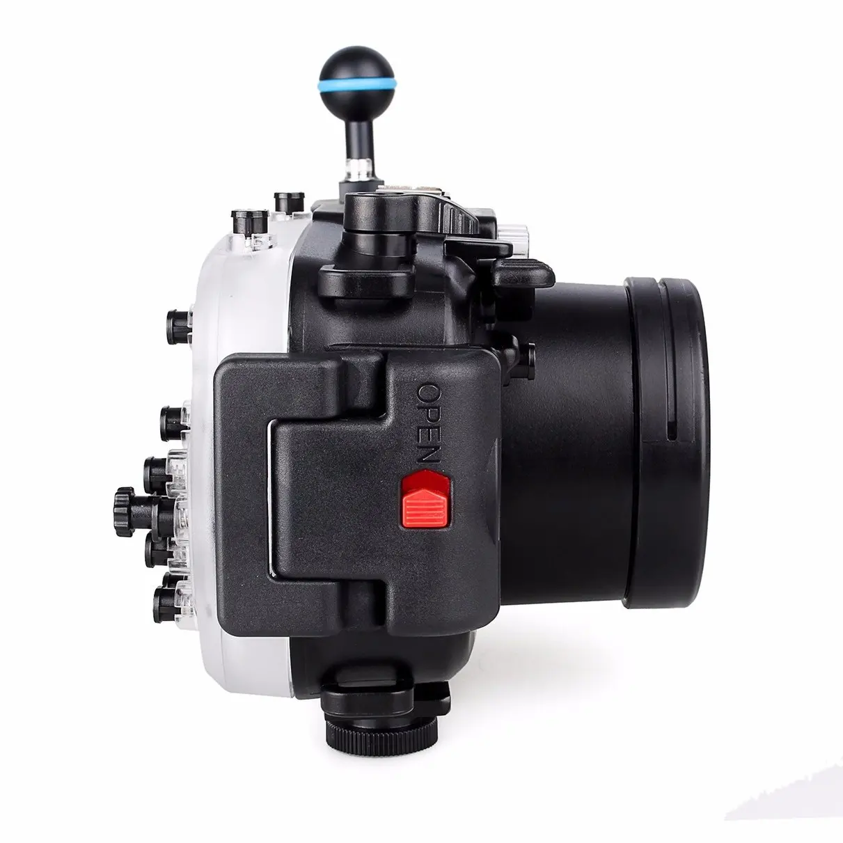 Водонепроницаемый чехол для подводной Камеры Sony A5000 16 50 мм + алюминиевая ручка