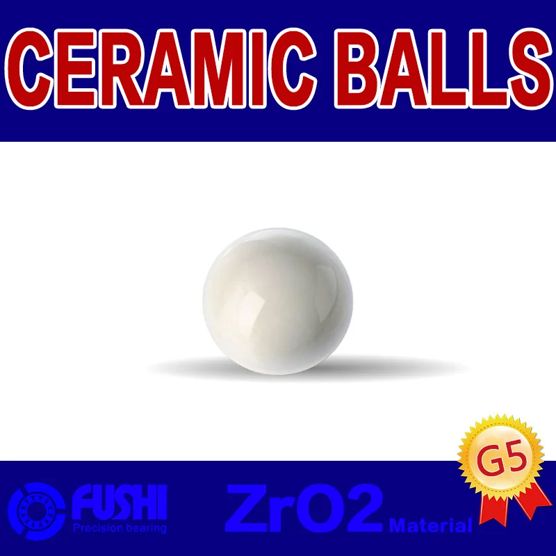 Bolas de cerámica ZrO2 0,8 1 1,2 1.588 1.984 2 2.381 2,5 2.778 ( 10 piezas) bola de precisión de dióxido de circonio G5
