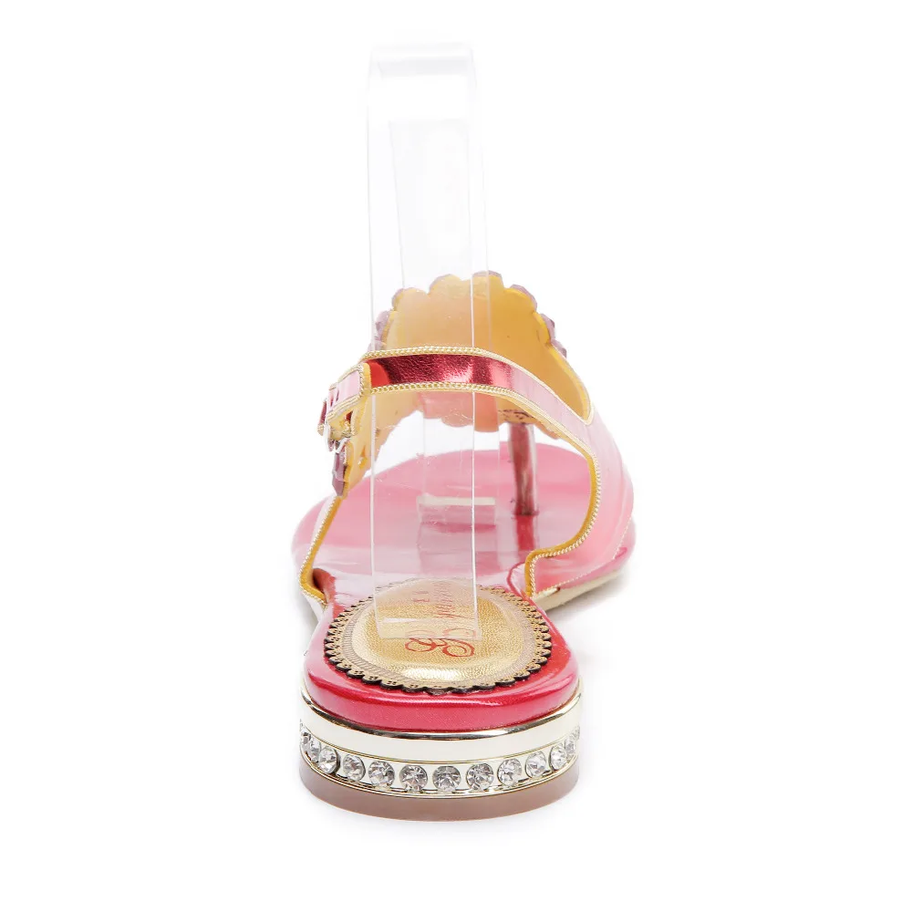 Международная торговля женская обувь новые сандалии со стразами летом 2017 г.