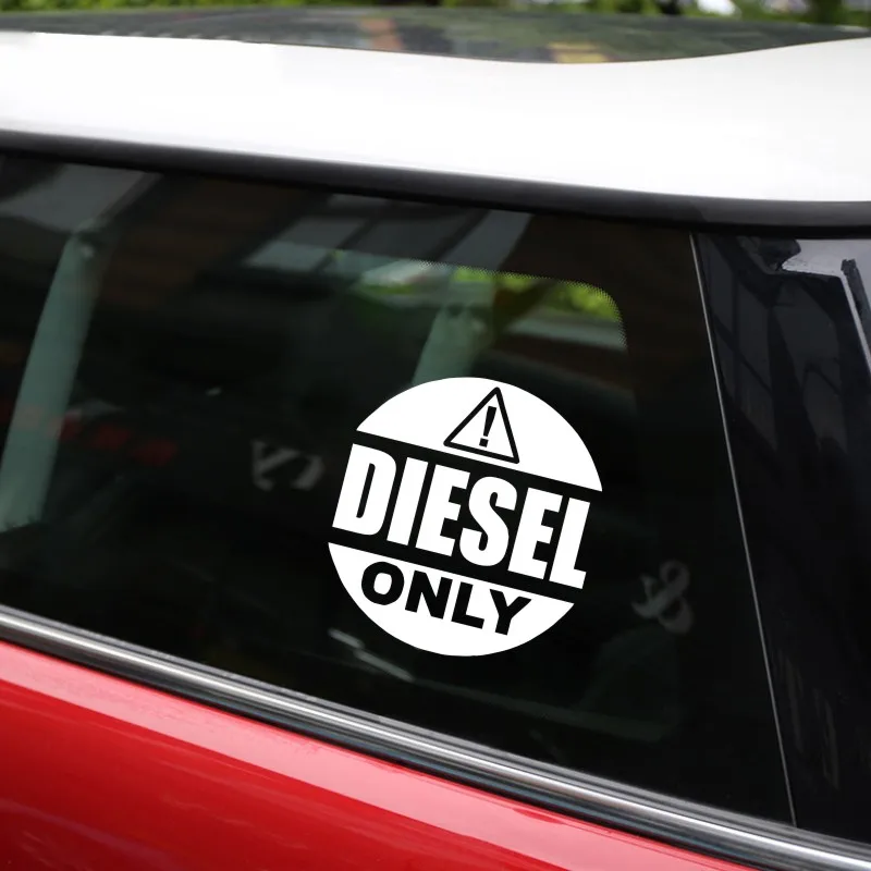 Новый предупреждающий стикер Mark DIESEL ONLY для автомобиля креативное виниловое