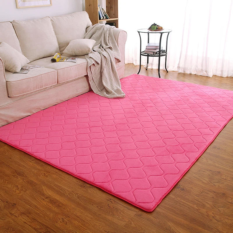 Бесплатная Доставка Carpet Anti-slip Нескольких Цветов Сгустите Большой Круглый Пол