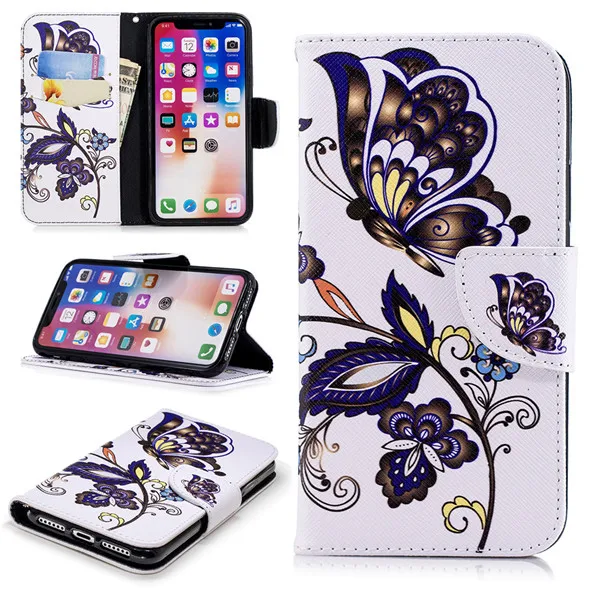 9 Кожаный чехол JFWEN для iphone X, 7, 8, 6, 6S Plus, XS, чехол для MAX XR, флип-кошелек, чехол для телефона s, для iphone 5, 5S, SE, 6, 7, 8 Plus, X, чехол - Цвет: 9