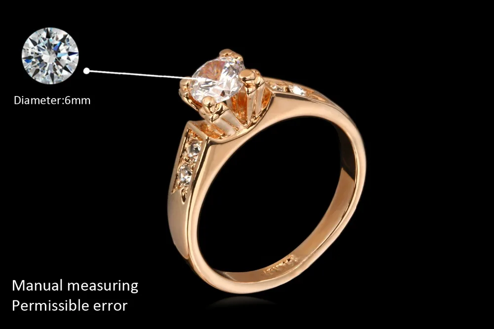 Шарм обручальные кольца для Для женщин Одежда высшего Качества Кубического