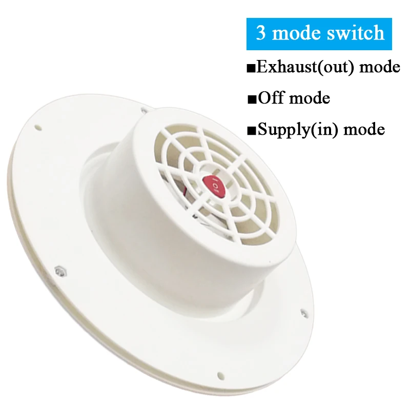 Солнечный вентиляционный вентилятор RV лодка морской автомобиль вытяжной