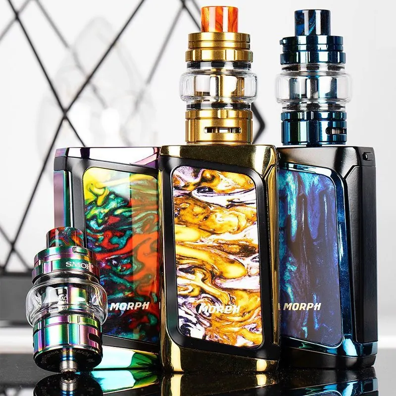 Оригинальный Smok Morph 219 комплект Vape kit Вт MORPH MOD IML смола с 6 мл TF танк и 0 001 s Скорость