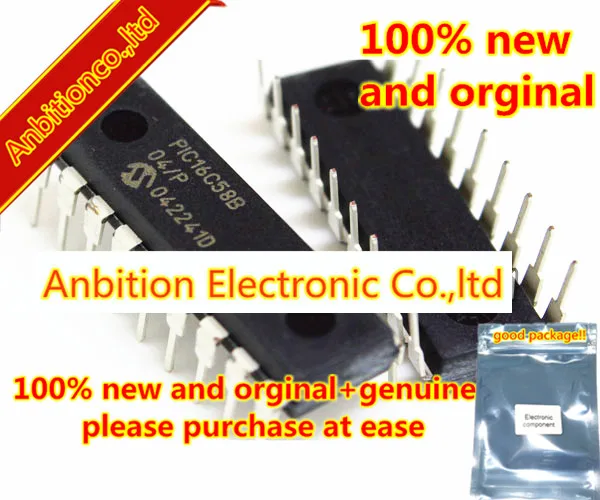 

5pcs 100% new and orginal PIC12C509A 8-Pin, 8-Bit CMOS Microcontrollers in stock