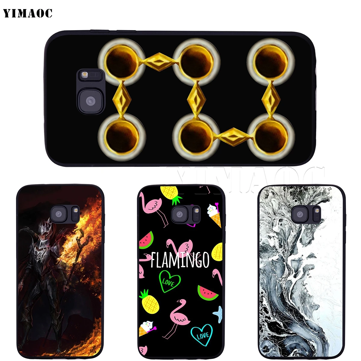 Чехол YIMAOC для Samsung Galaxy A7 A8 A9 A10 A20 A30 A40 A50 A70 M10 M20 M30 S10e J6 Plus | Мобильные телефоны и