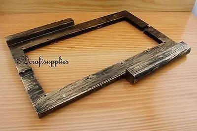 Деревянная рамка под кошелек 12 3/4 дюйма x 4 (товары для изготовления кошельков) M13