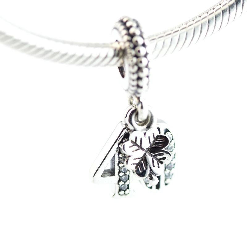 Подходит для браслетов Pandora DIY бусины из стерлингового серебра ювелирные изделия