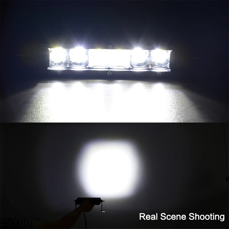 7 дюймовая Однорядная комбинированная световая мини панель для внедорожника