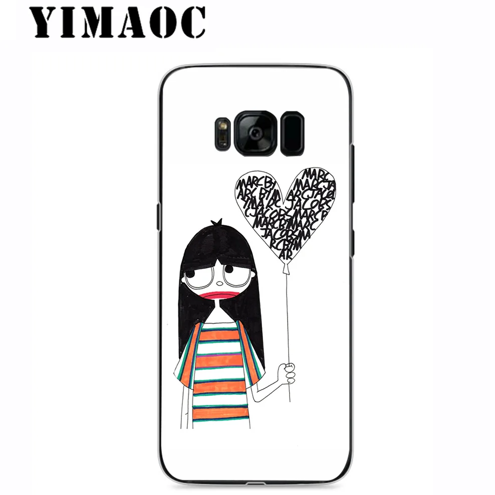 Lovely Cute Fashion Girl Soft Silicone Case for Samsung Galaxy A5 A6 Plus A7 A8 A9 2018 J3 J5 J6 J7 2016 2017 EU Version |