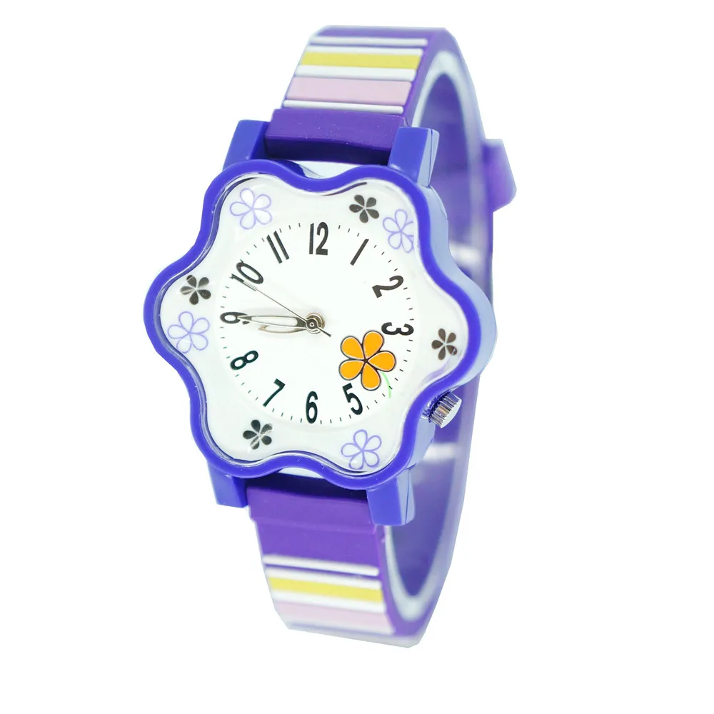 Новинка стильные женские водонепроницаемые часы с цветочным дизайном | Наручные