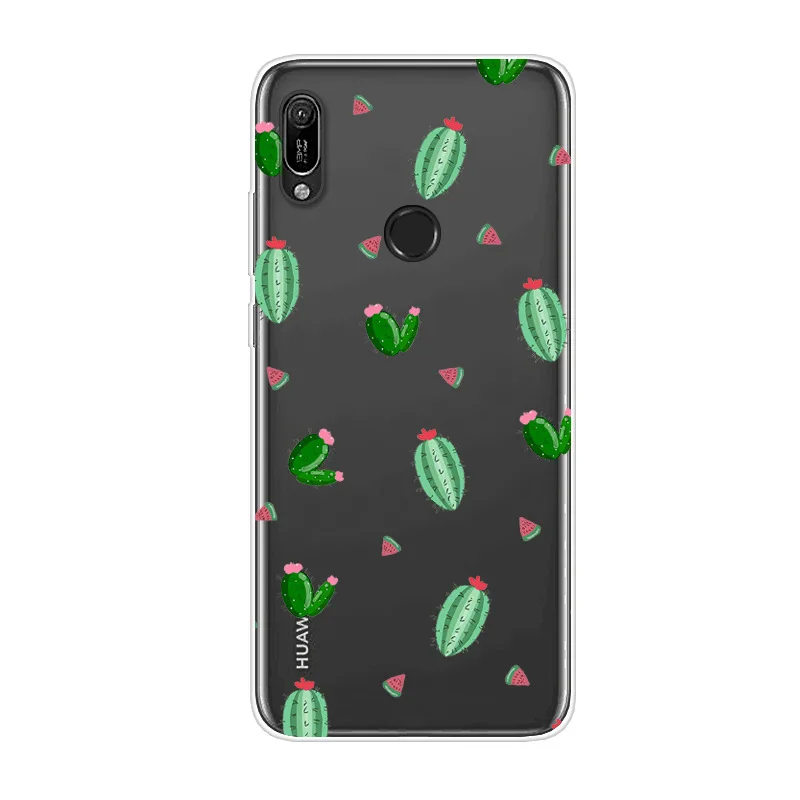 P25 Для huawei Y6 Чехол Мягкий ТПУ силиконовый чехол для телефона для huawei Y6 чехол Fundas для huawei Y 6 чехол Coque Y62019 Capa - Цвет: P25