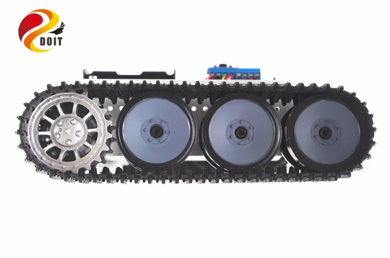 Официальный DOIT TP200 гусеничный Танк шасси Робот Модель автомобиля Android Apple
