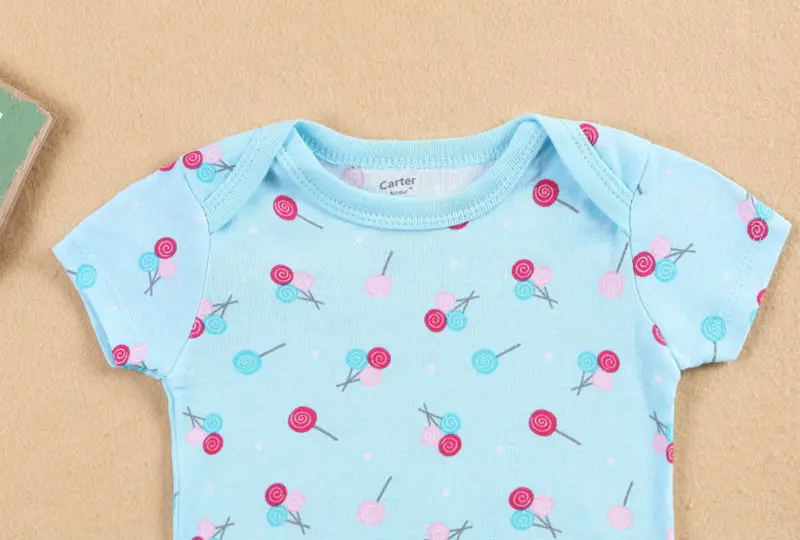 Лидер продаж 2018 детский костюм для младенцев боди с принтом новорожденных