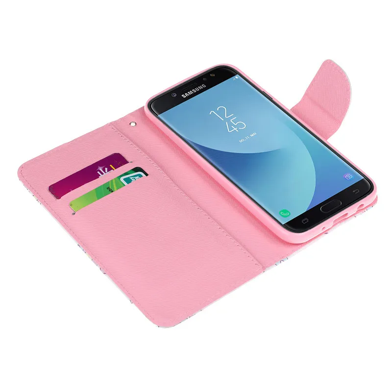 Чехол-книжка для Samsung Galaxy J5 2017 J3 J530 2016 кожаный | Мобильные телефоны и аксессуары
