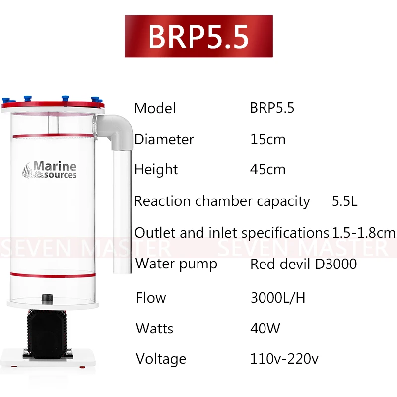 BRP5.5 Морской источник Biopea bean reactor BRP1.0 BPR2.2 BPR3.0 био пеллетные реакторы камера Общая мощность: 2.2L NP Bean кипящая машина - Цвет: BRP5.5