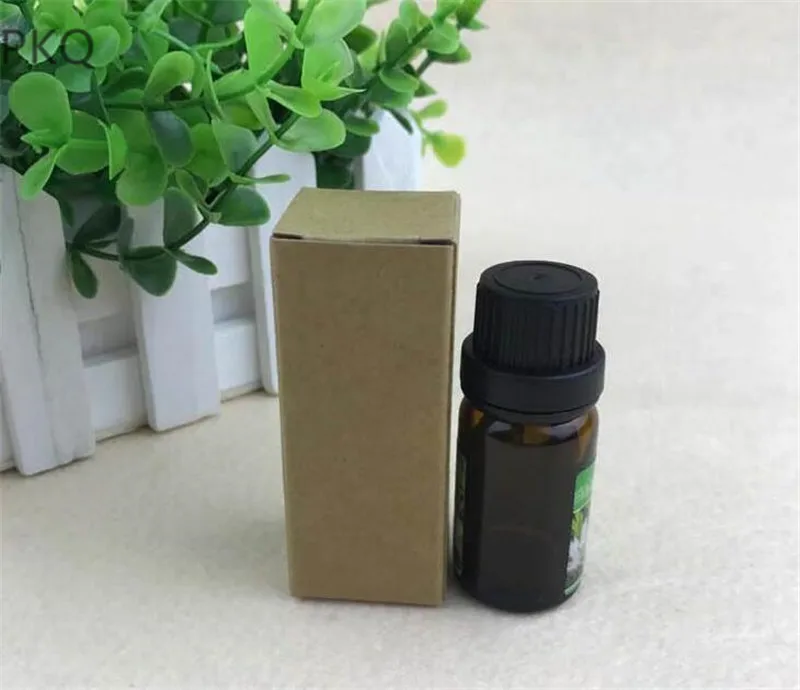 10ml/15ml/20ml/30ml/50ml/100ml Black White Kraft Paper Box for Lipstick Essential Oil Perfume Sprays sample party favor box 50pc | Дом и сад