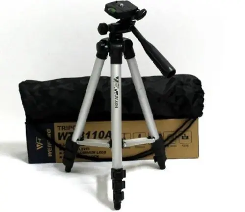 WEIFENG WT3110A Штатив с 3 способ HeadTripod для Nikon D7100 D90 D3100 DSLR sony NEX 5N A7S Canon 650D 70D 600D WT 3110A|tripod with