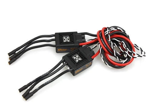 

F17551 2 Pcs Hobbywing XRotor Pro 50A 4-6S Brushless speed controller ESC Multi-Rotor Aircaft DIY For RC Drone Heli Aircraft