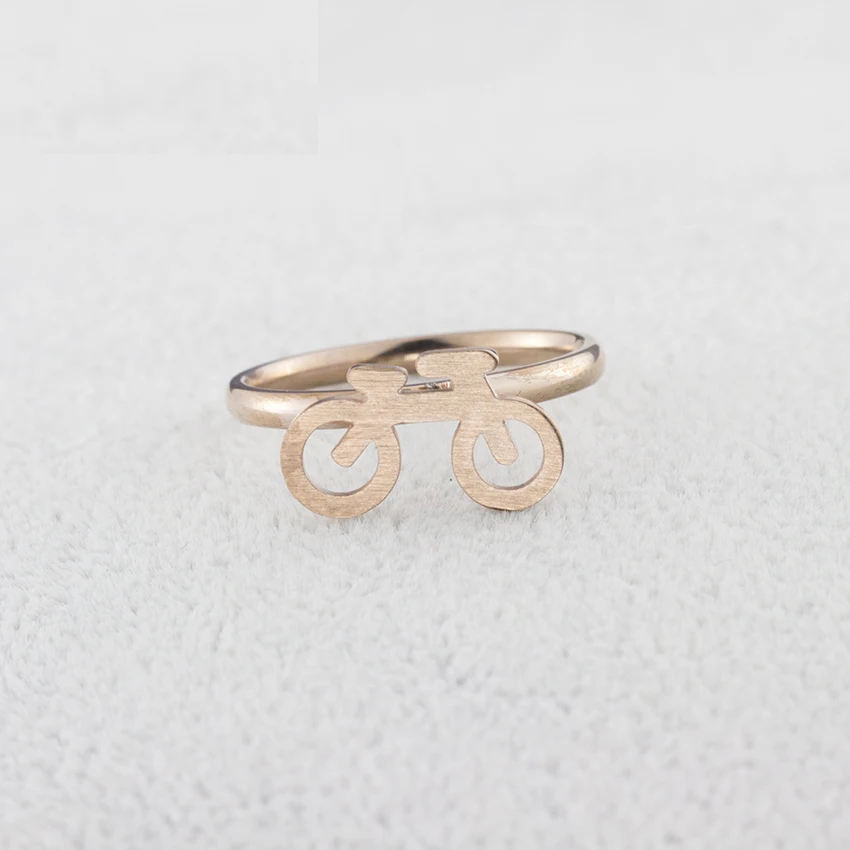 Unique Bike Bicycle Ring Biker Jewelry Stainless Steel Pretty Women Finger Sport Best Friend Cyclist Gifts Anel Masculino|anel masculino|ring