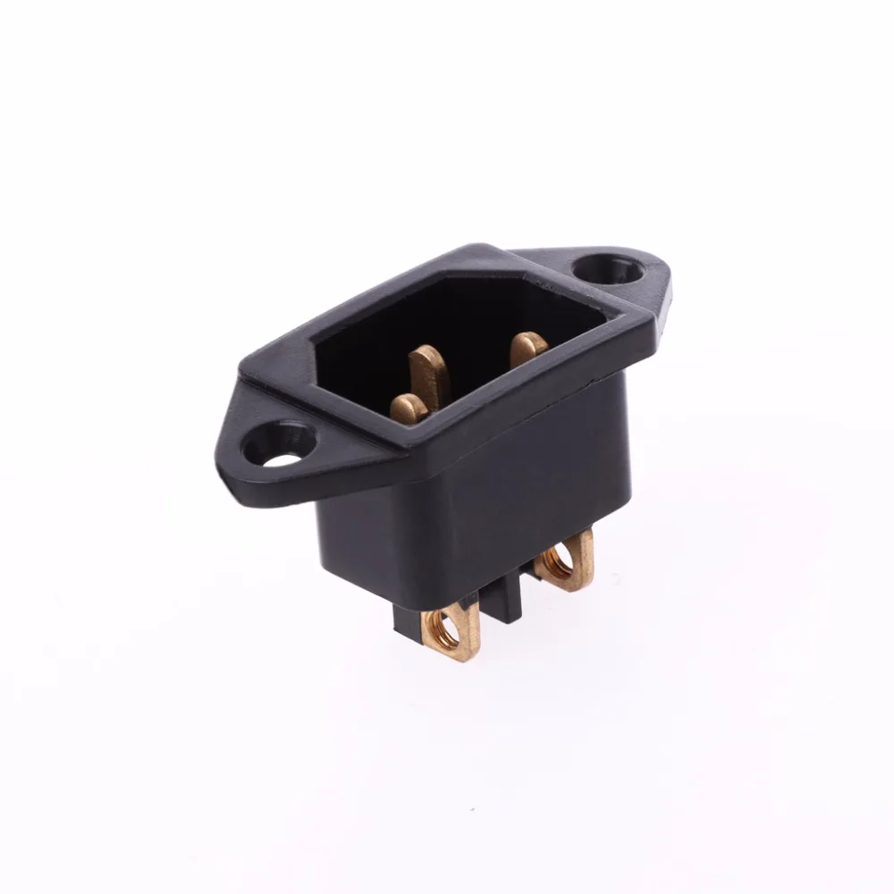 3 контактный разъем питания IEC320 C14 250 В 10 А черного цвета|Запчасти для