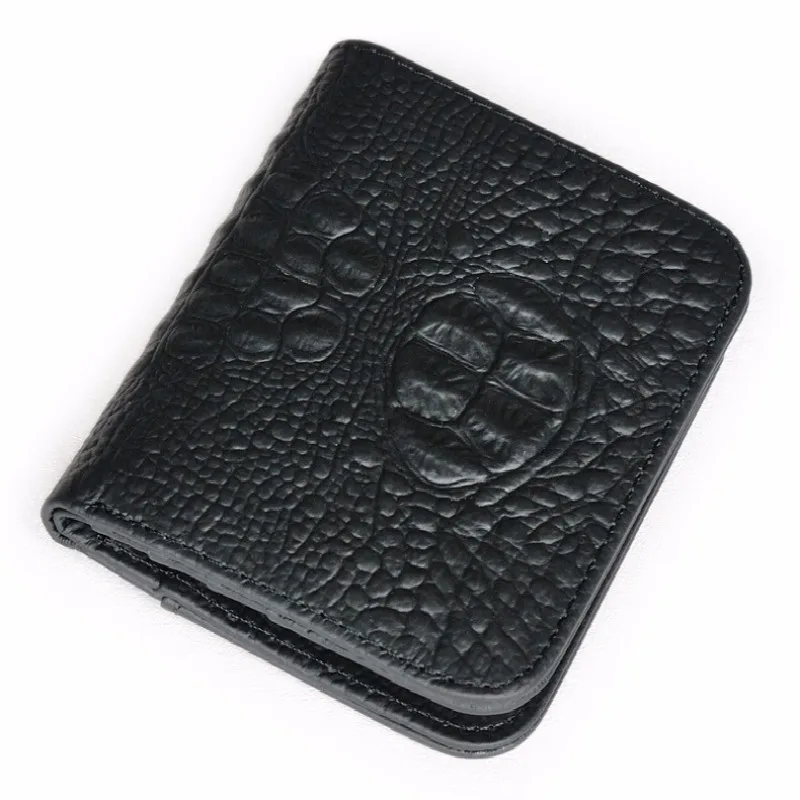 Многофункциональный мини-кошелек из натуральной кожи для мужчин и женщин