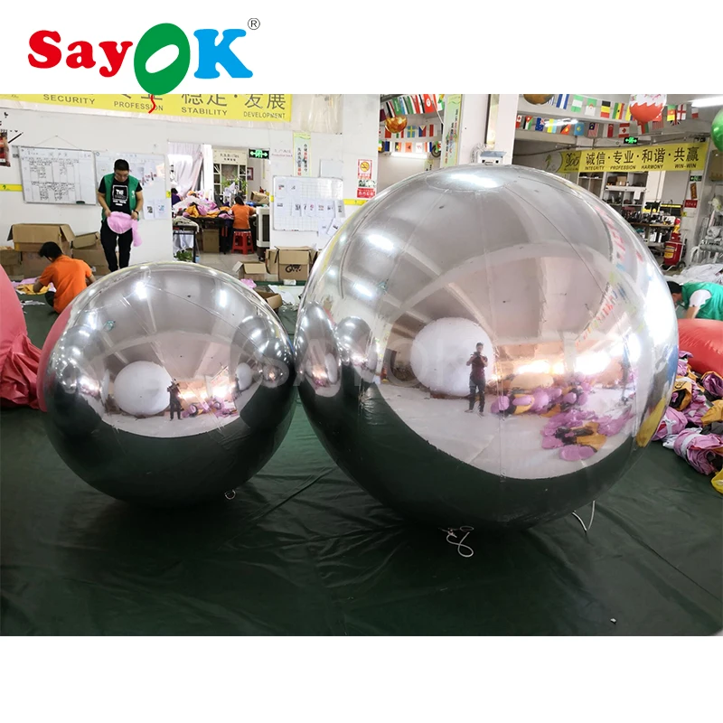 Надувные зеркальные шары из ПВХ вечерние надувные для рекламы и шоу|balloon balloon|balloon