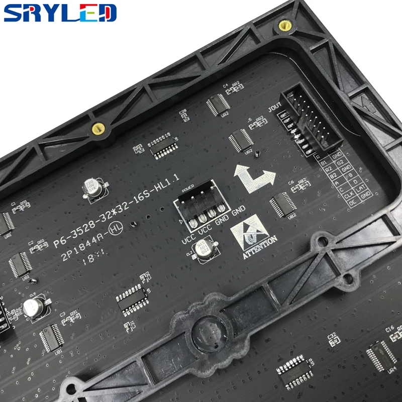 Гигантский HD экран P6 SMD полноцветный светодиодный пиксельный модуль 6