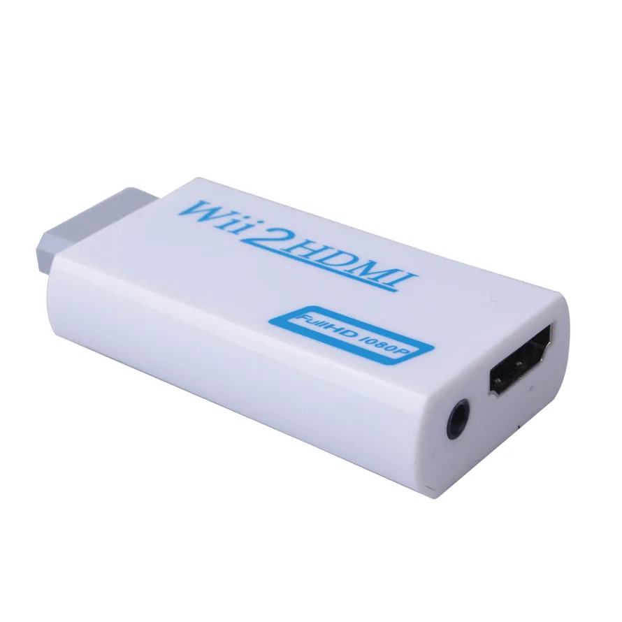 Wii to HDMI конвертер для HDTV Поддержка FullHD 720P 1080P 3 5 мм аудио Wii2HDMI адаптер|Кабели HDMI| |