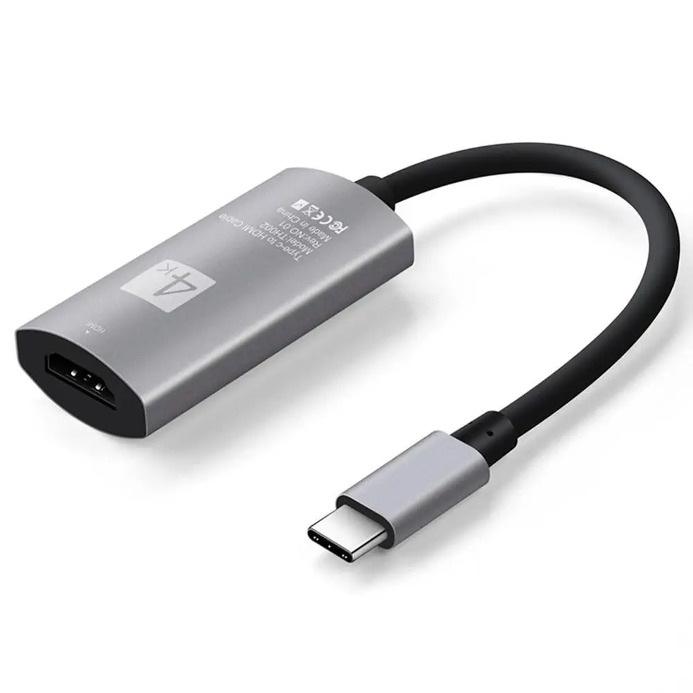 USB C 3 1 Type к HDMI кабель Поддержка 4k конвертер адаптер для Galaxy note8 S8 HDTV компьютера ПК