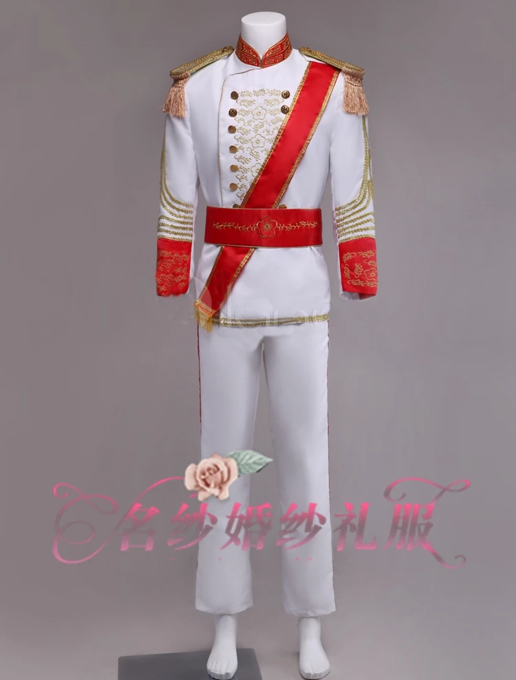 Бесплатная доставка Мужской черный/белый средневековый костюм винтажная