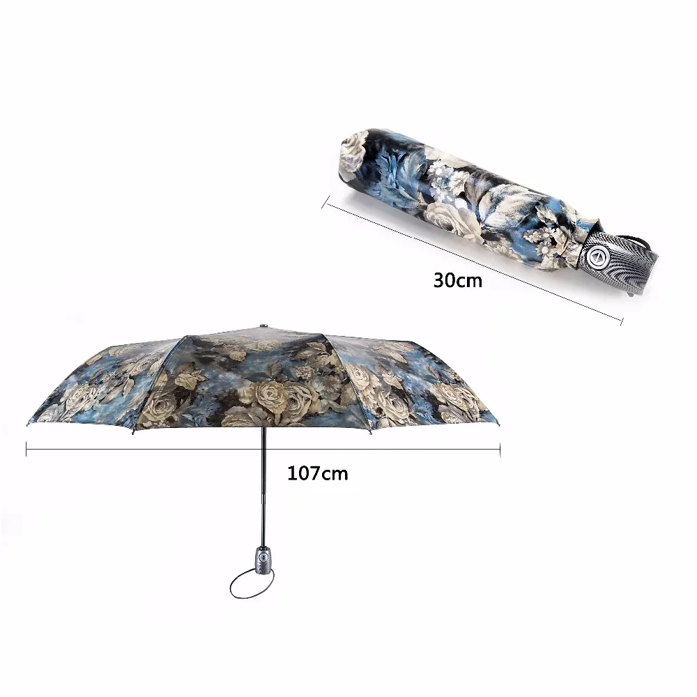 ANTS STRONG Windproof 10 bones Automatic umbrella/High-quality men and women business umbrella sunny | Дом и сад
