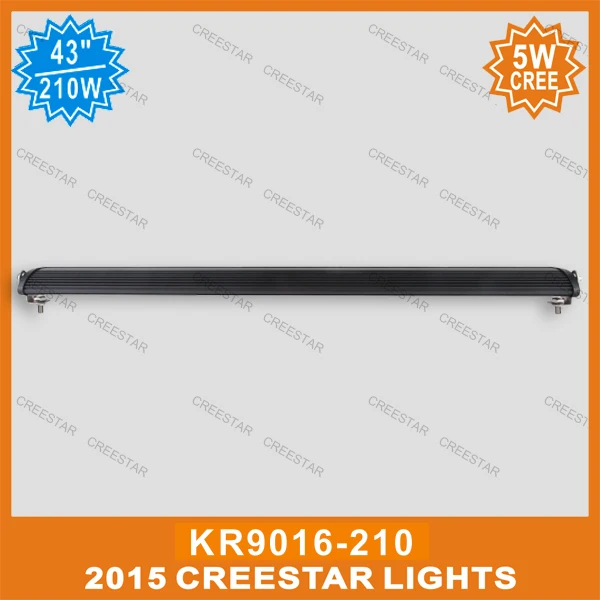 43 дюймовый Янтарный Белый 4x4 светодиоды для внедорожников 210W KR9016-210 высокое